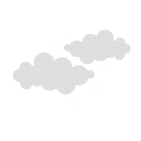 bybyony weather cloud sol nuvem Sticker