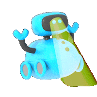 official_hanjin hanjin 한진 한진택배 어디든간다 Sticker