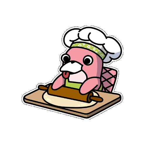 Cake Cooking Sticker