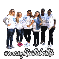 thenannyleague nanny child care nannies nanny life Sticker
