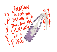 Fire Education Sticker by daylynn
