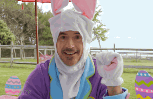 Easter Deal With It GIF