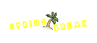 Vacation Spring Sticker by GradCity