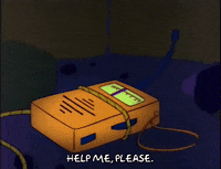 Season 3 Help GIF by The Simpsons
