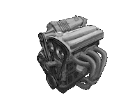 Machine Toyota Sticker