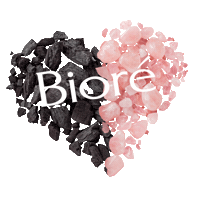 BioreUS skincare charcoal rose quartz face wash Sticker