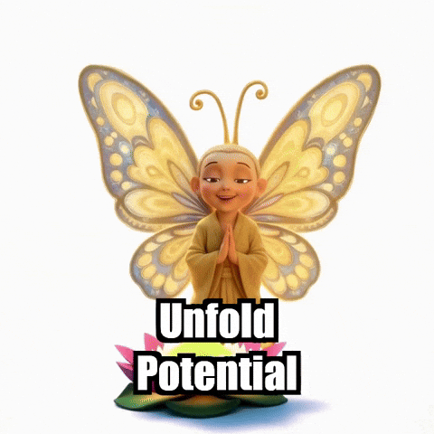 Growth Lotus GIF by BuddhaFlyJourney
