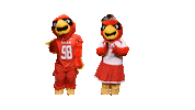 Big Red Lu Sticker by Lamar University