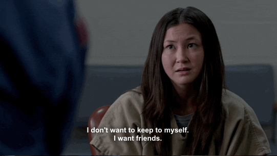 lonely orange is the new black GIF by Yosub Kim, Content Strategy Director