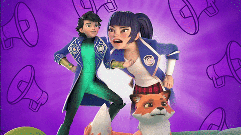 Animation Warning GIF by Tara Duncan