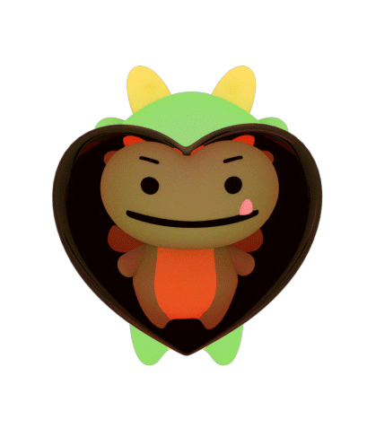 Heart Love Sticker by PlayDappTown