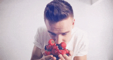 one direction strawberries GIF by BOP and Tiger Beat!