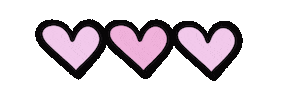 Coracoes Hearts Sticker