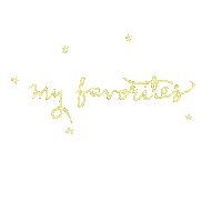 Gold Glitter Sticker by moonproject
