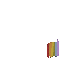 Rainbow Gay Sticker by enchanted grdn