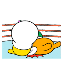 Angry Wrestling Sticker by kwaesam