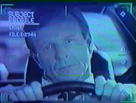 fuzzyghost giphyupload retro 80s vhs GIF