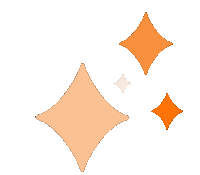 Fun Orange Sticker
