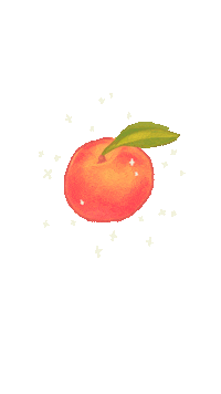 breadough nice sparkle great peach Sticker