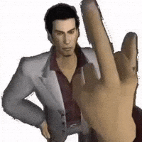 Kazuma Kiryu Yakuza GIF