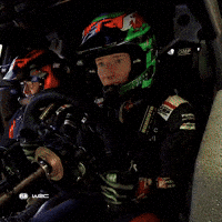 Driving Elfyn Evans GIF by FIA World Rally Championship