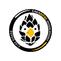 Lagabiere beer micro biere microbrasserie Sticker