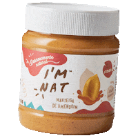 IM-NAT peanutbutter iamnat manteigadeamendoim Sticker