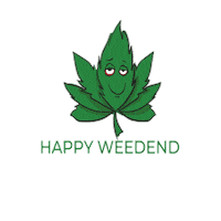 Happy Medical Marijuana Sticker by High End Graphics