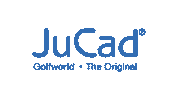 JuCad golf ball auto golfer Sticker