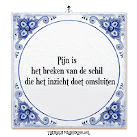 Nl Troost Sticker by Tegelspreuken.nl