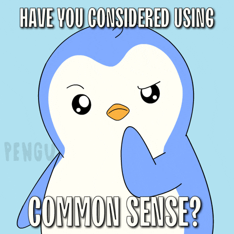 Confused Common Sense GIF by Pudgy Penguins