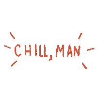 kvaughnart netflix illustration chill phrase Sticker