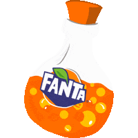 Fanta_korea halloween trick or treat mcdonalds fanta Sticker