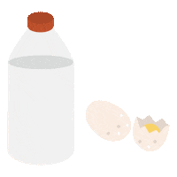 flowers chicken Sticker by Good Eggs