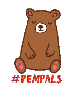 Bear Storytime Sticker by Peabody Essex Museum