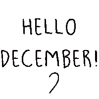 Christmas Hello Sticker