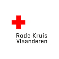 Rood Love Sticker by Rode Kruis-Vlaanderen