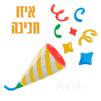 Happy Party Sticker by meshulashim