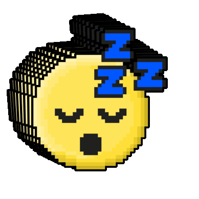 R74n giphygifmaker tired sleep emoji Sticker