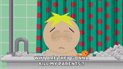 bathing butters stotch GIF by South Park 