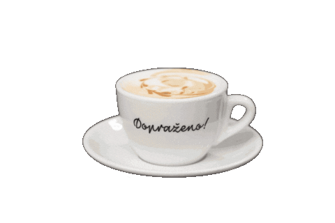 pixbostudio giphyupload coffee cup cappuccino Sticker