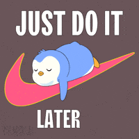 Tired Just Do It GIF by Pudgy Memez