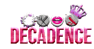 decadenceacademy decadenceacademy decadence academy Sticker