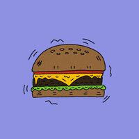 niftyjutsu skull cheese cheeseburger crypto memes GIF