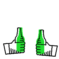Beer Cheers Sticker by LohrmannsBrew