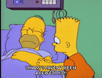 Sad Season 4 GIF by The Simpsons
