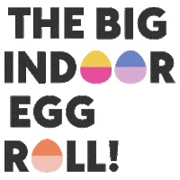Egg Roll Sticker by Make Do Drink