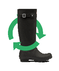 Boots Recycle Sticker by Hunter
