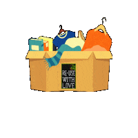 Donate Donation Sticker by Re-Use With Love