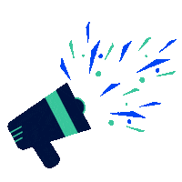 Kunstgebouw_communicatie megafoon zuid-holland cultuurparticipatie themafonds Sticker